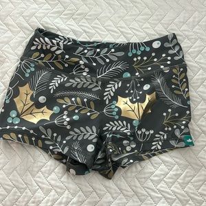 WOD Bottom XS Christmas print shorts